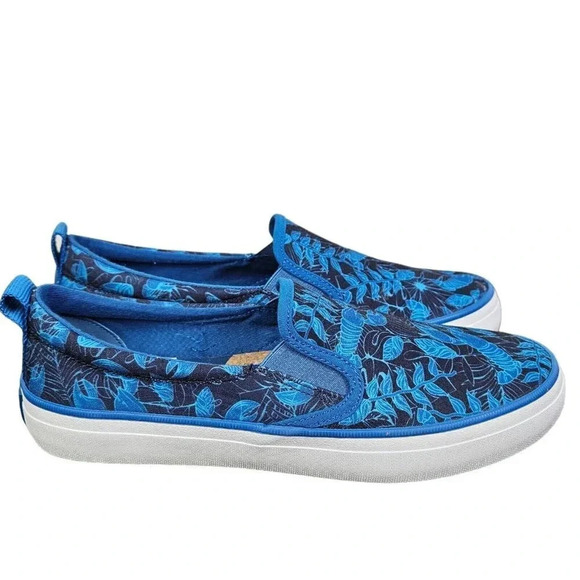 Sperry Top-Sider Crest TG Resort Womans Slip On Sneaker Size 9 New Blue Lobster - Picture 3 of 7